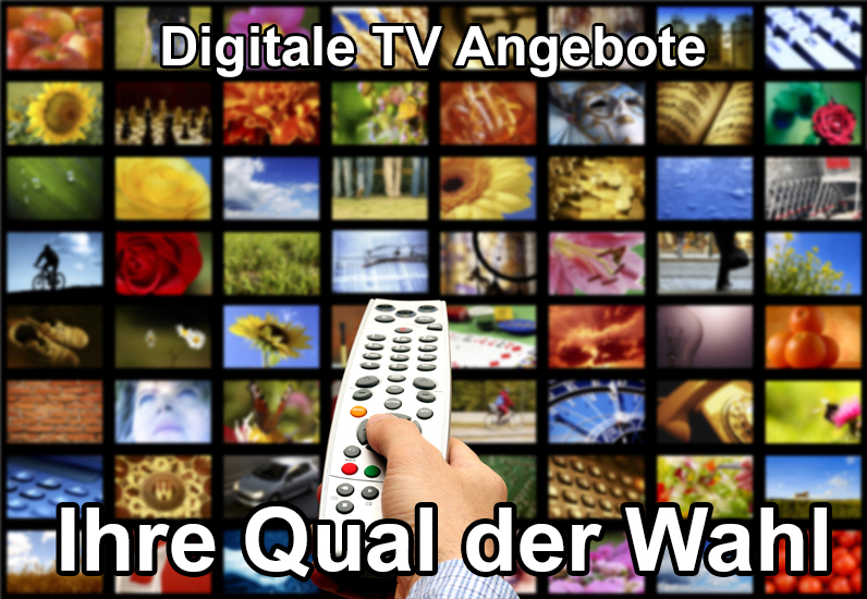 Digitale TV Anbieter Auswahl Schweiz